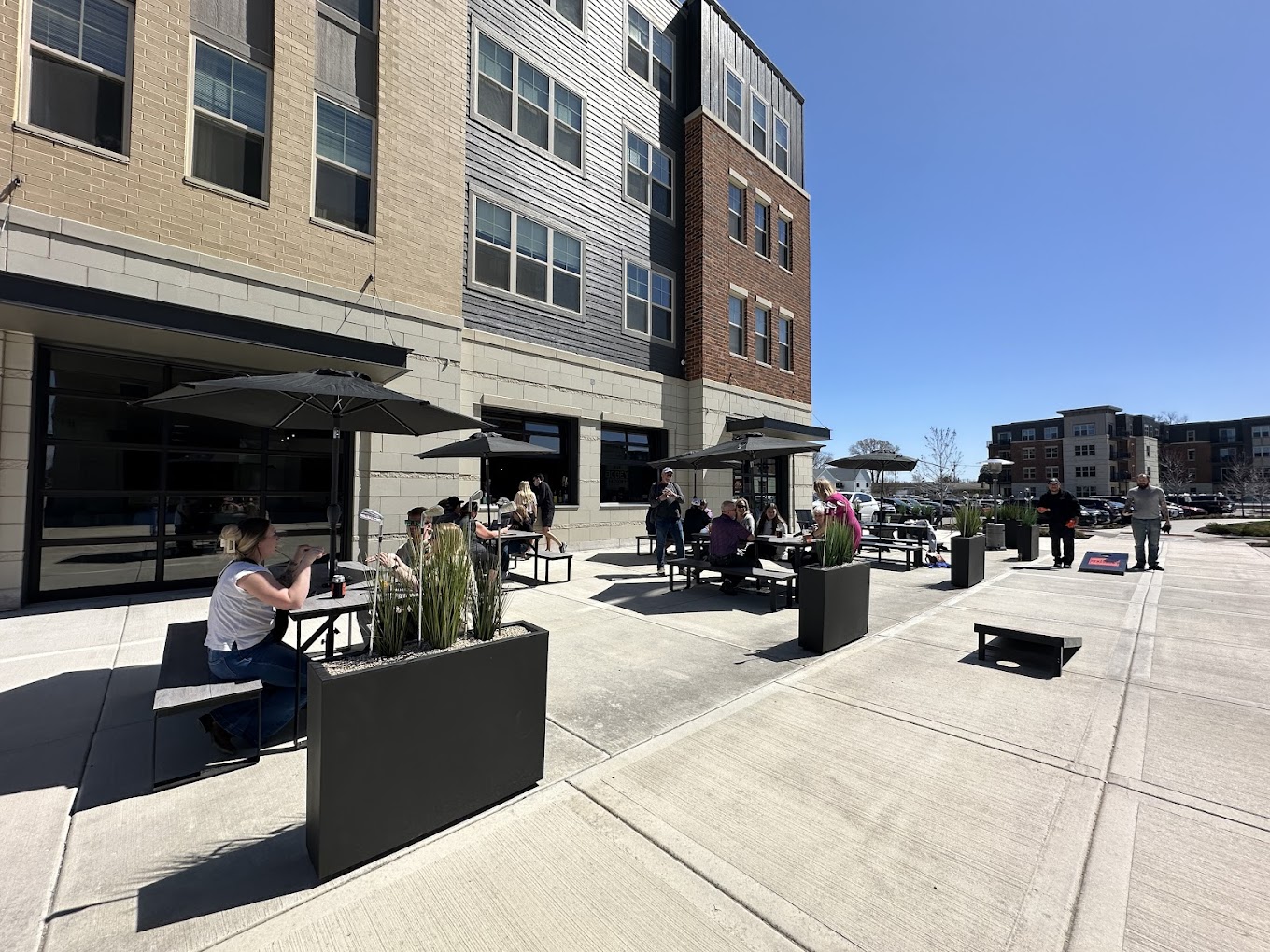 Outdoor patio and event space