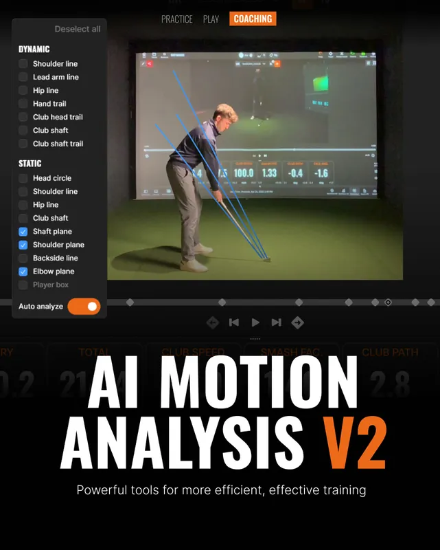 TrackMan AI Motion Analysis