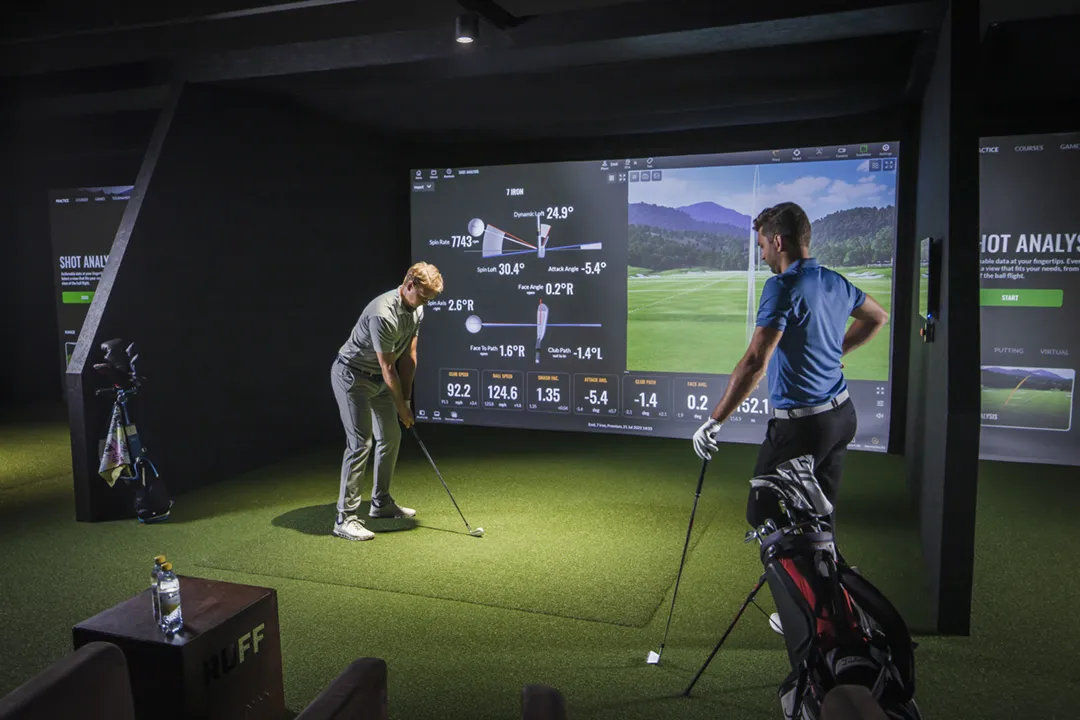 TrackMan shot analysis coaching